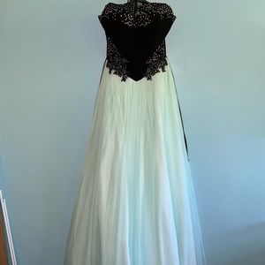 halter prom dress